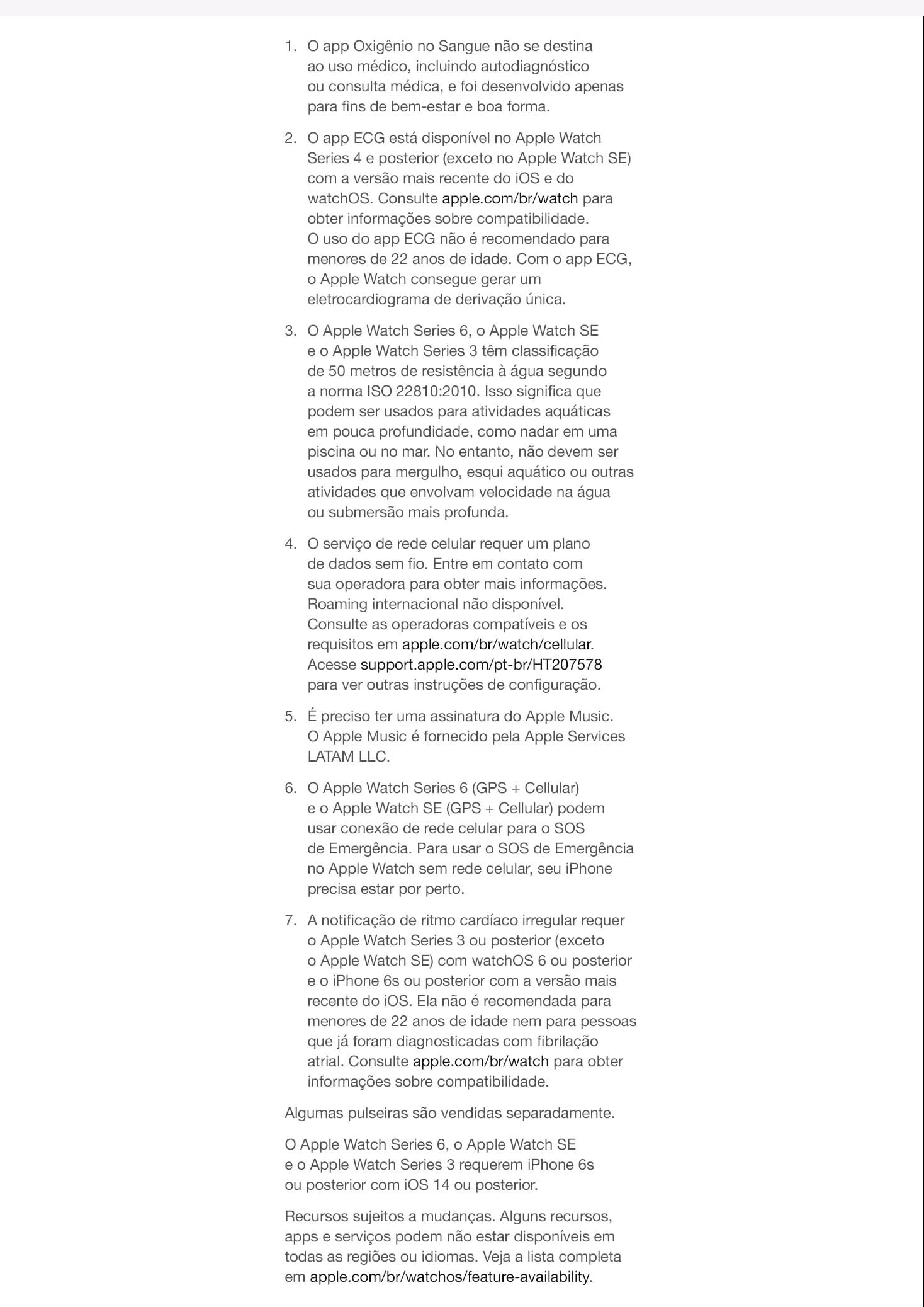 Apple Watch Series 6 (GPS) 40mm Caixa Dourada de Alumínio com Pulseira Esportiva Areia-Rosa